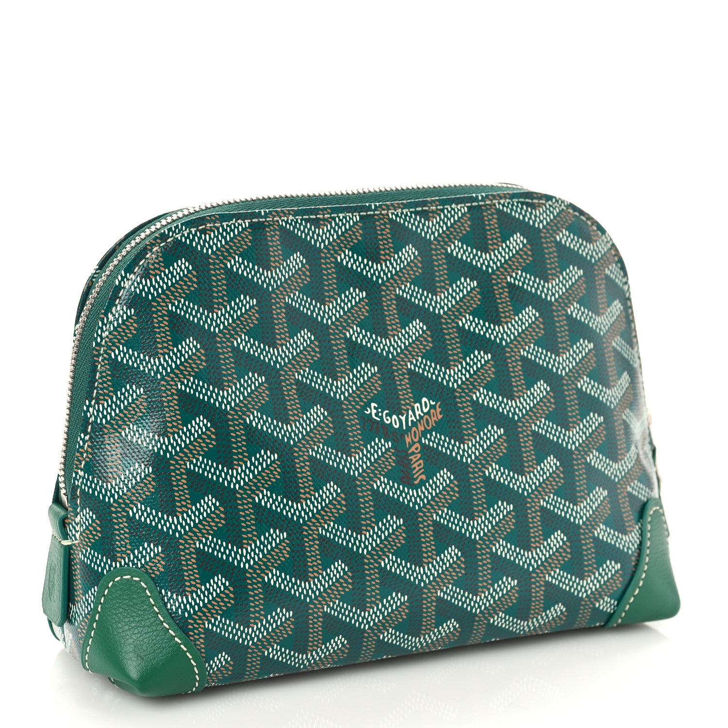 Goyard Goyardine Vendome Toiletry Pouch Green 3 of 8