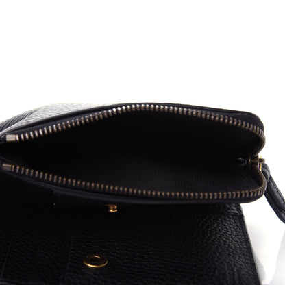 Gucci Calfskin Cellarius Blind For Bi-Fold Wallet Black 6 of 7