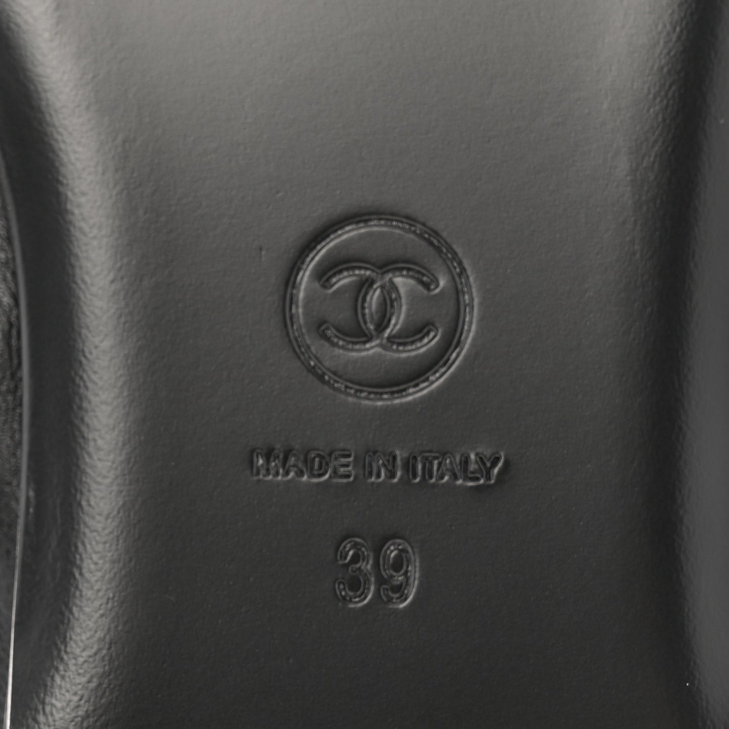 Lambskin Charm Mary Jane Flats 39 Black