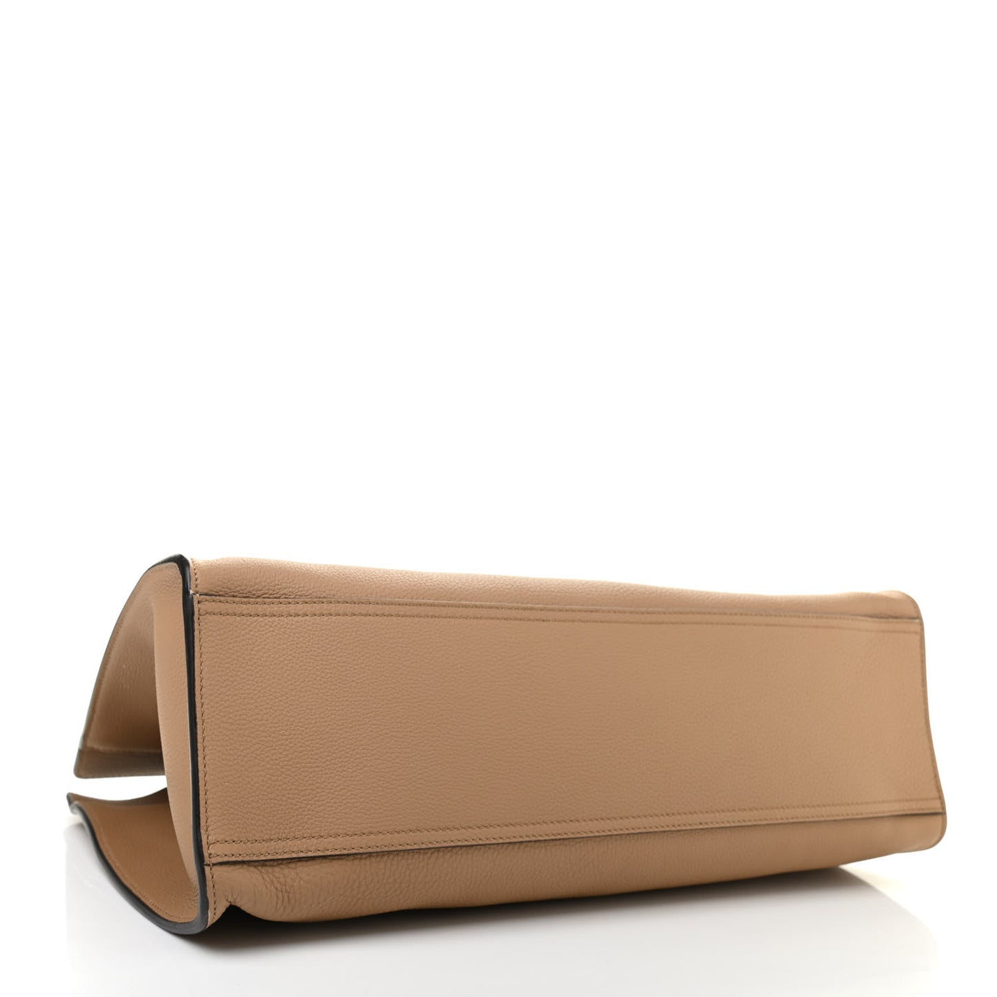Soft Calfskin Medium Jackie Top Handle Bag Classic Camel