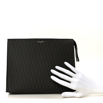Saint Laurent Toile Classic Monogram Toiletry Bag 2 of 7