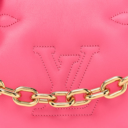 Louis Vuitton Calfskin Bubblegram Over The Moon Dragon Fruit 7 of 9
