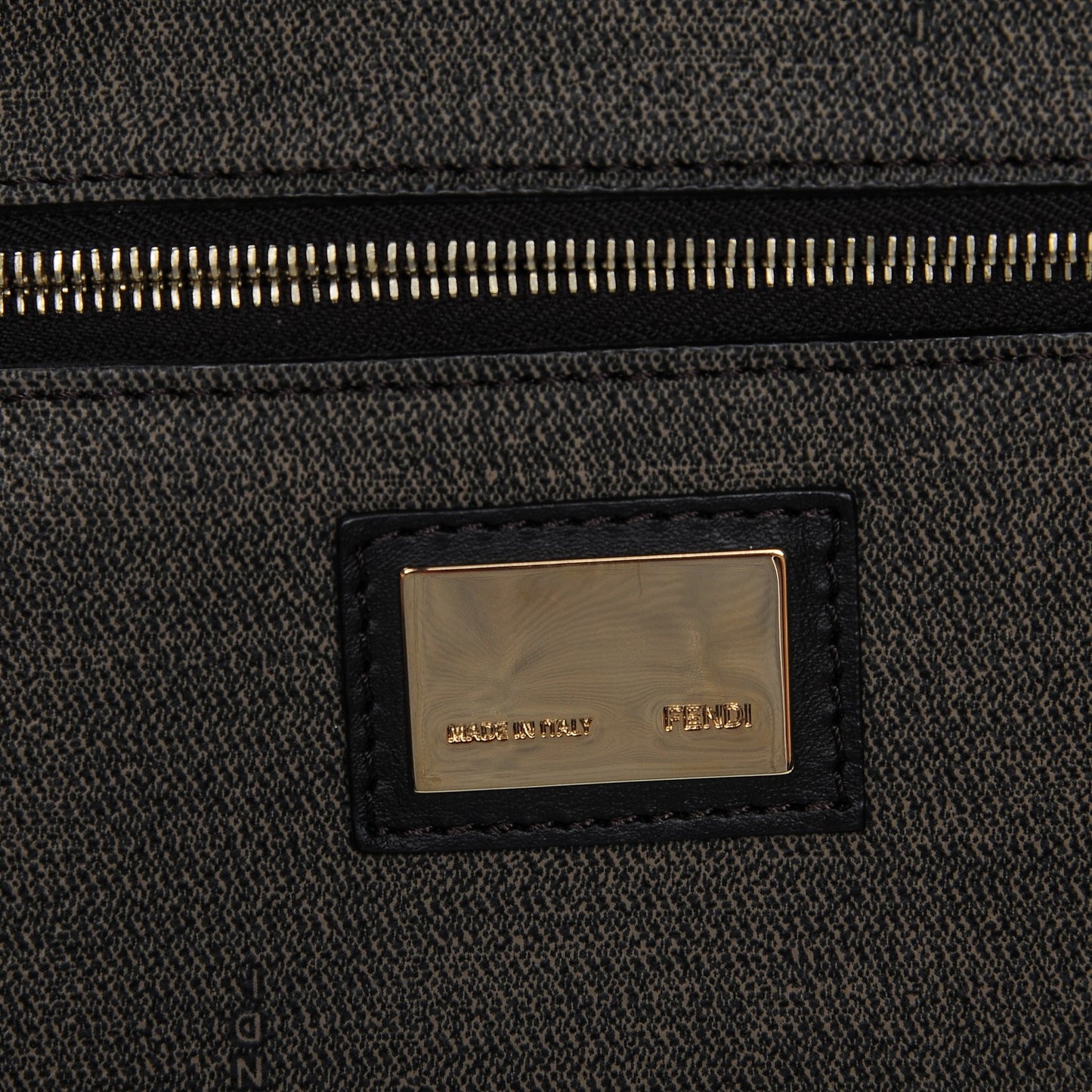 Zucca Spalmati Medium Roll Tote Tobacco Moro