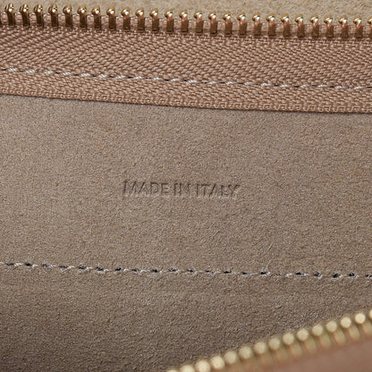 Celine Laminated Calfskin Nano Belt Bag Gold 7 of 10