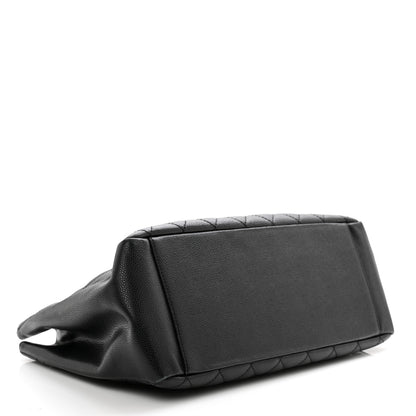 Chanel Caviar Quilted Grand Shopping Tote GST Black 4 of 10