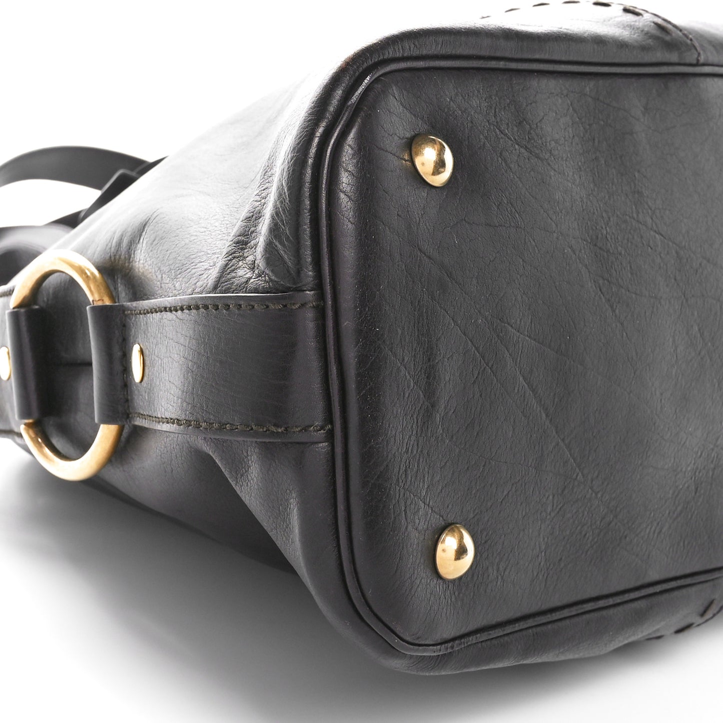 Calfskin Large Muse Dark Brown