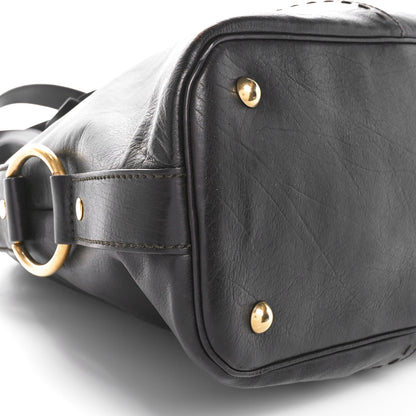 Saint Laurent Calfskin Large Muse Dark Brown 9 of 10