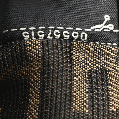 Fendi Fabric Jacquard FF 1974 Mini Baguette Tobacco Moro Black 7 of 10