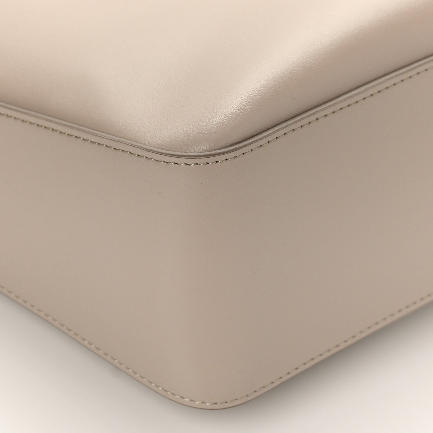 Givenchy Smooth Calfskin Medium Moon Cut Out Shoulder Bag Dune 7 of 8