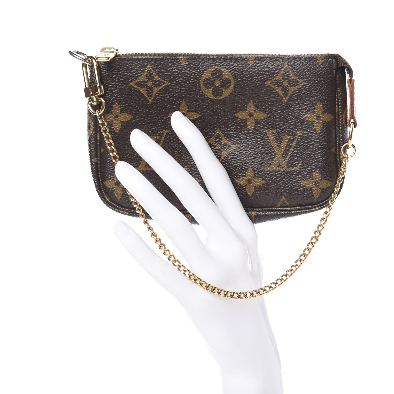 Louis Vuitton Monogram Mini Pochette Accessories 2 of 8