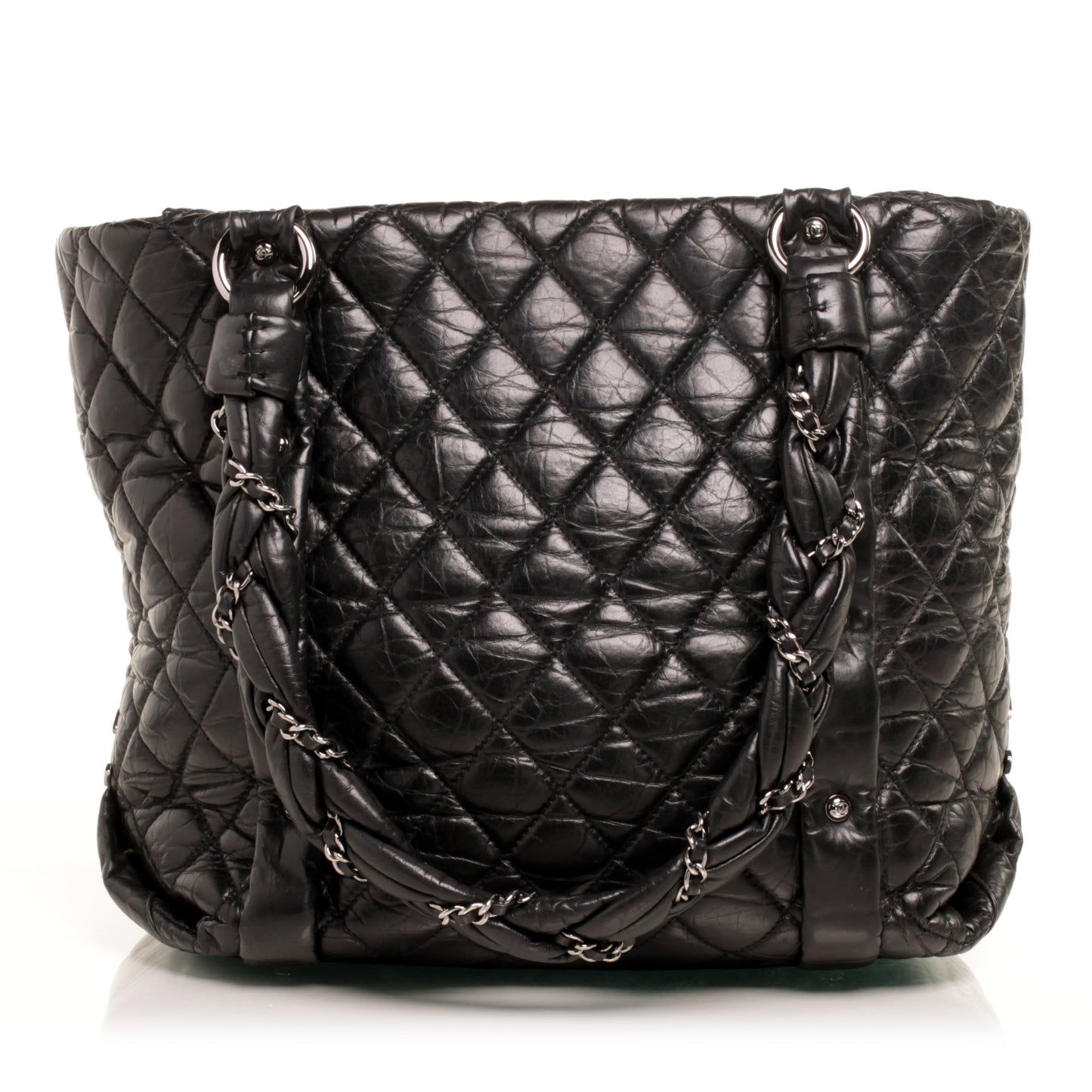 Ligne Large Square Tote Black