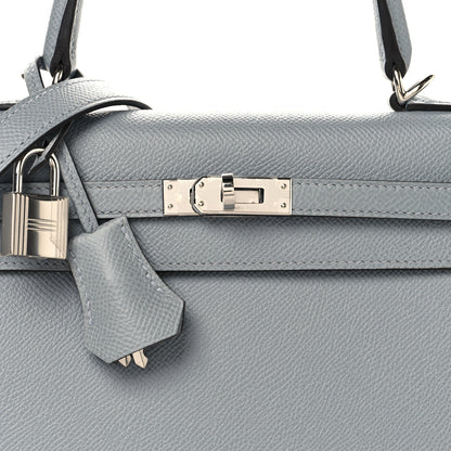 Hermes Epsom Kelly Sellier 25 Gris Pantin 7 of 13