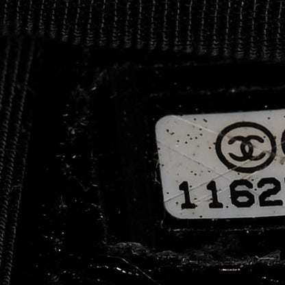 Chanel Metallic Aged Calfskin Quilted Reissue Wallet On Chain WOC Black 6 of 9