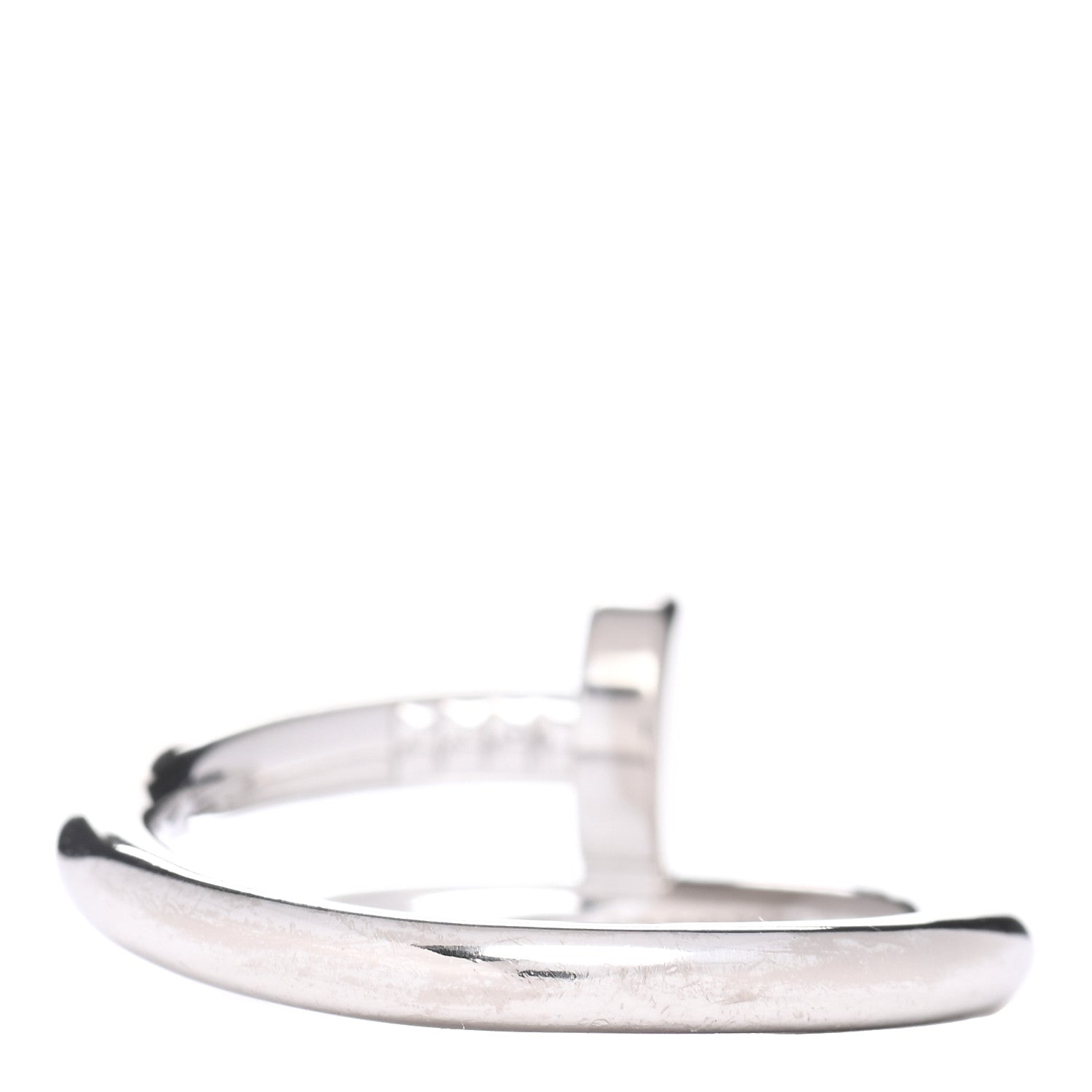 Cartier 18K White Gold Juste Un Clou Ring 59 8.75 3 of 5