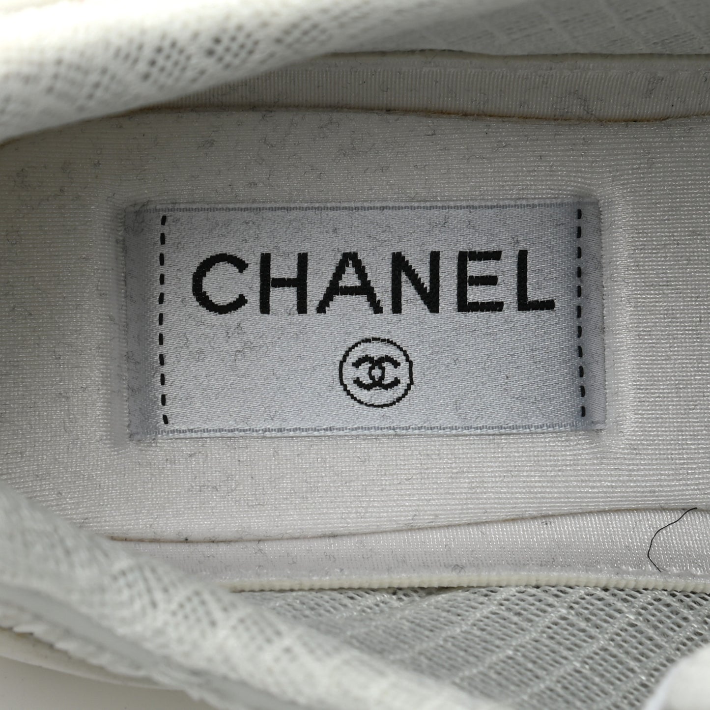 Sequin CC Sneakers 35.5 White