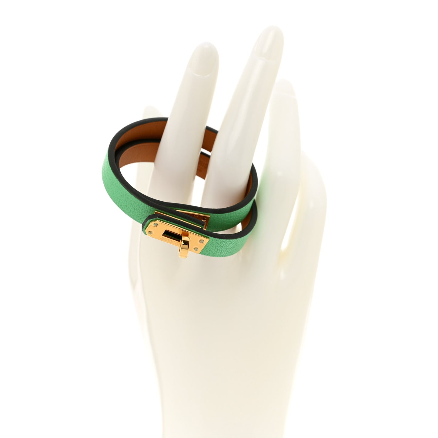 Chevre Chamkila Mini Kelly Double Tour Bracelet T1 Vert Comics