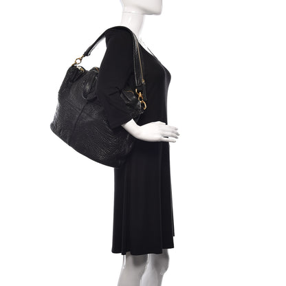 Givenchy Pebbled Sheepskin Medium Nightingale Black 2 of 13