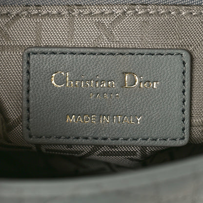 Christian Dior Lambskin Cannage Mini Lady Dior Grey 6 of 9