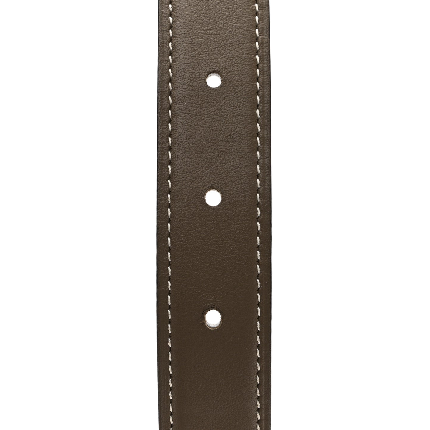 Swift Epsom 32mm Belt Strap 90 36 Etoupe White