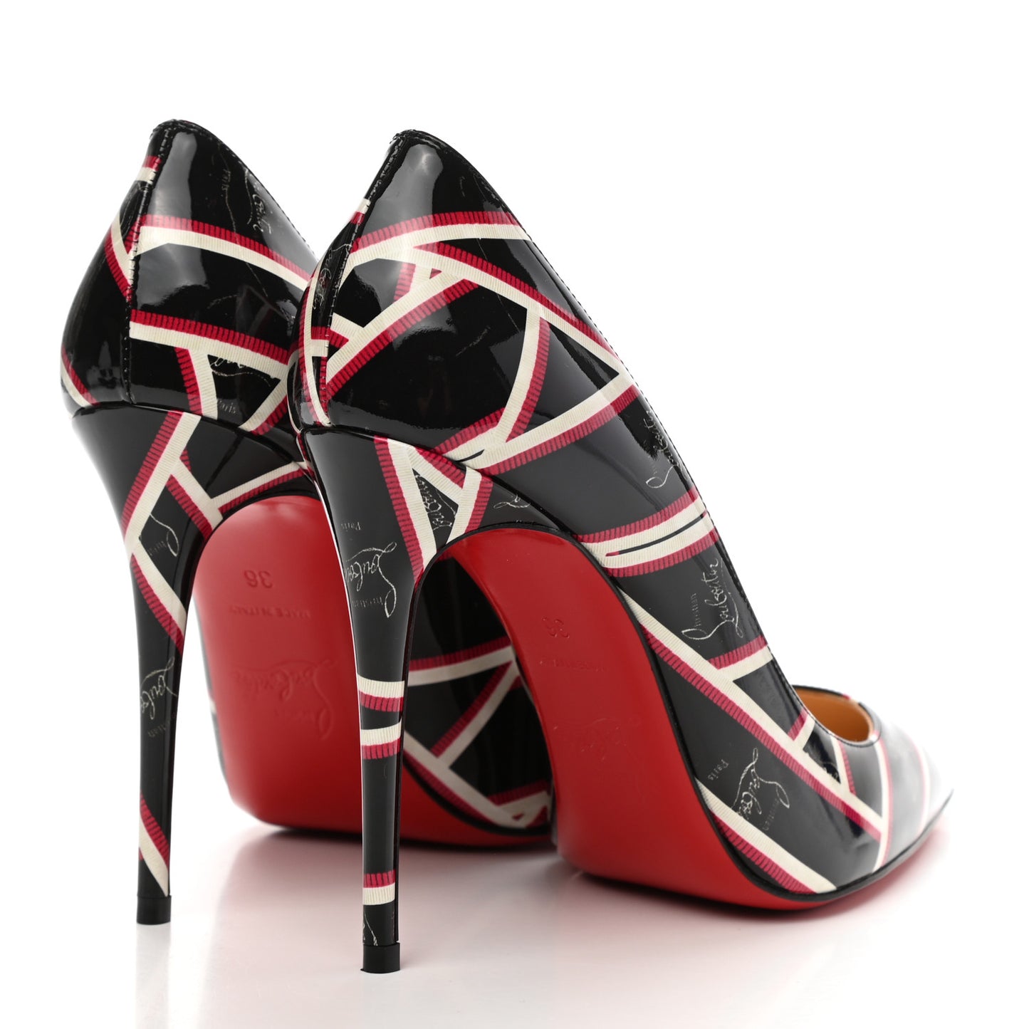Patent Ribbon Kate 100 Pumps 36 Multicolor