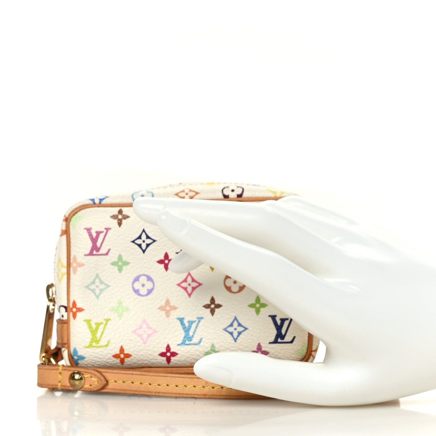 Monogram Multicolor Trousse Wapity White
