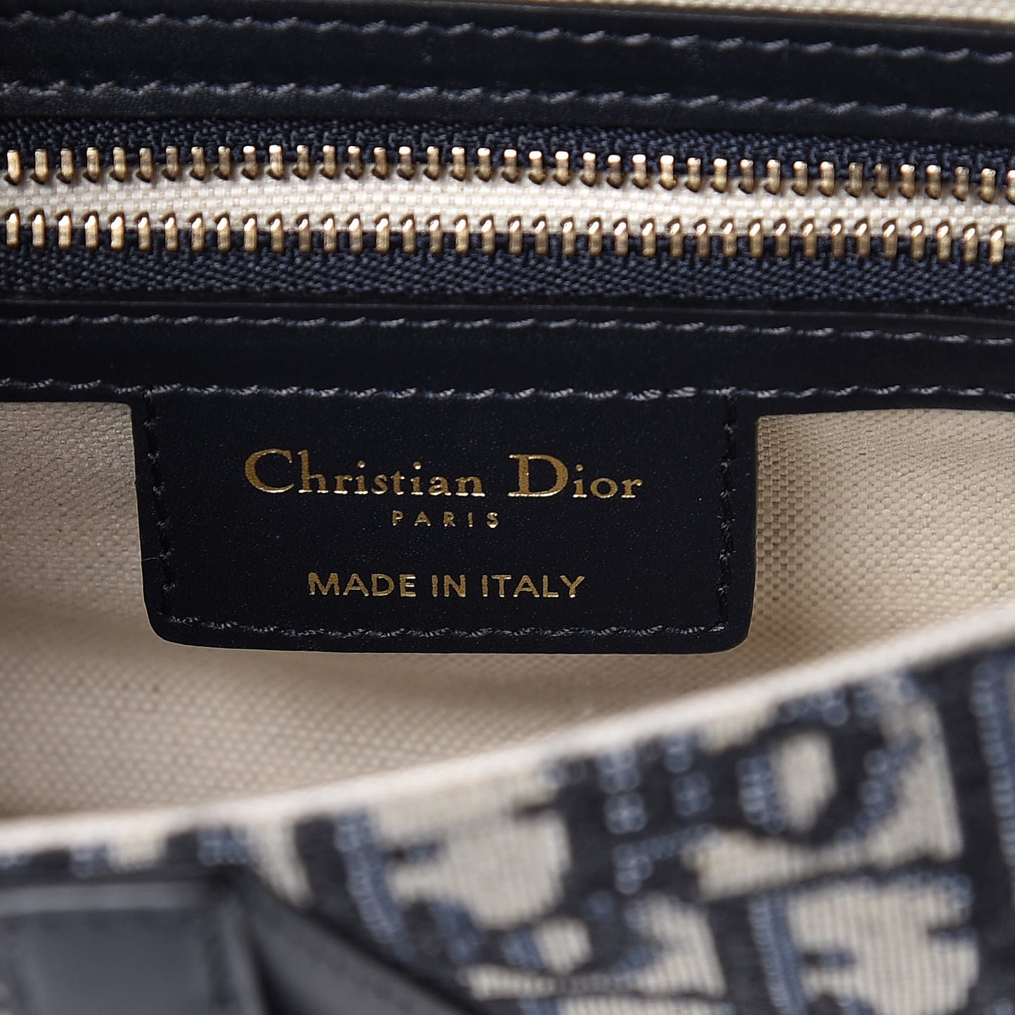 Oblique Saddle Bag Blue