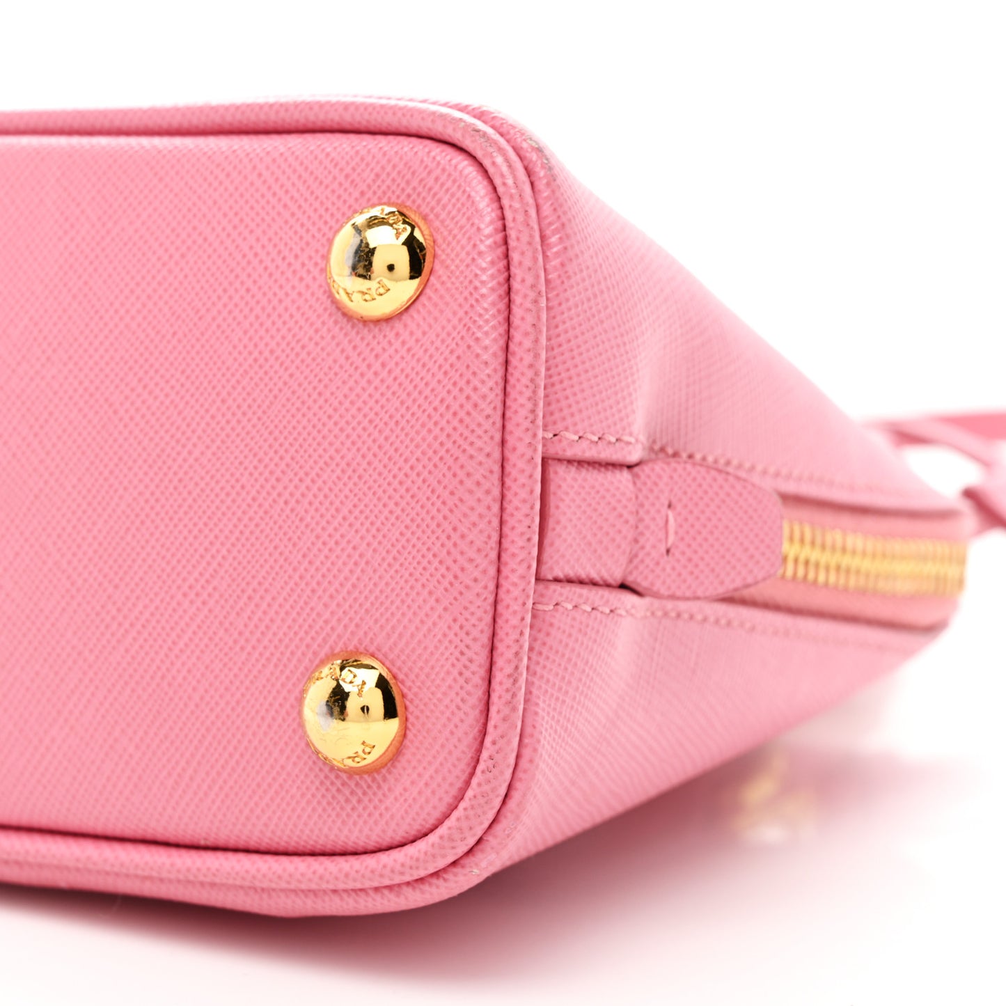 Saffiano Lux Mini Promenade Tote Begonia