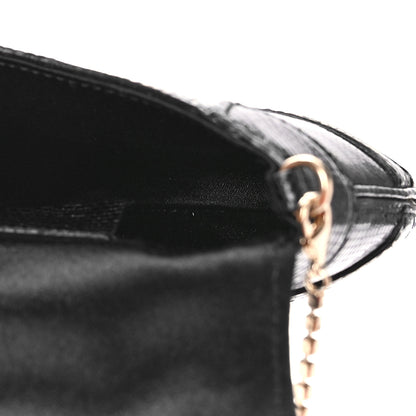 Gucci Lizard Tom Ford Jeweled Dragon Bag Black 5 of 9