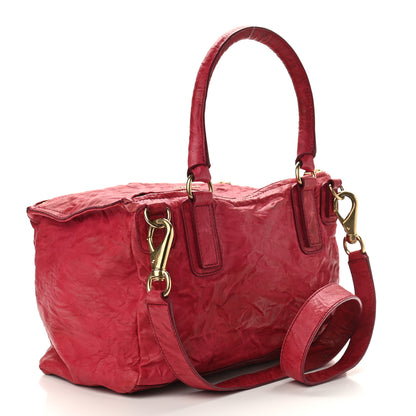 Givenchy Tumbled Sheepskin Medium Pandora Red 3 of 10