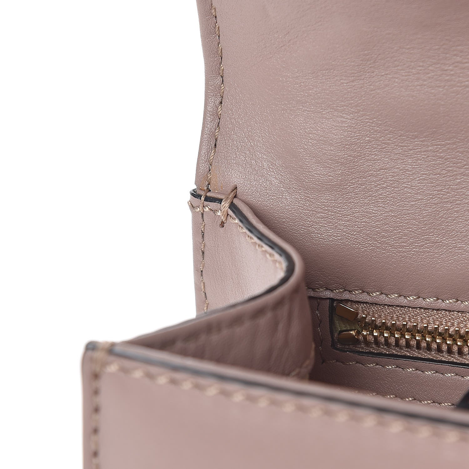 Valentino Garavani Vitello Small Glam Lock Rockstud Flap Poudre 12 of 12