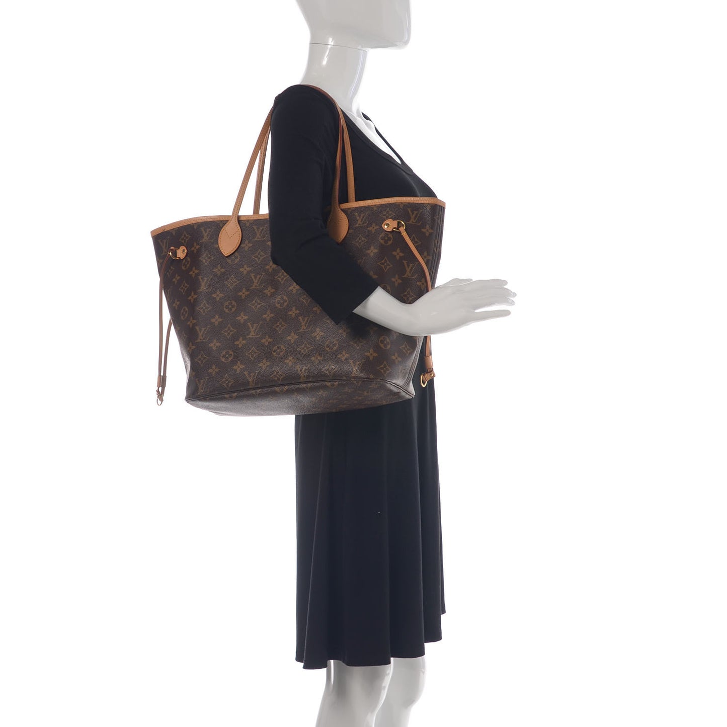 Monogram Neo Neverfull MM Pivoine