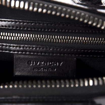 Givenchy Shiny Lord Calfskin Mini Antigona Black 8 of 11