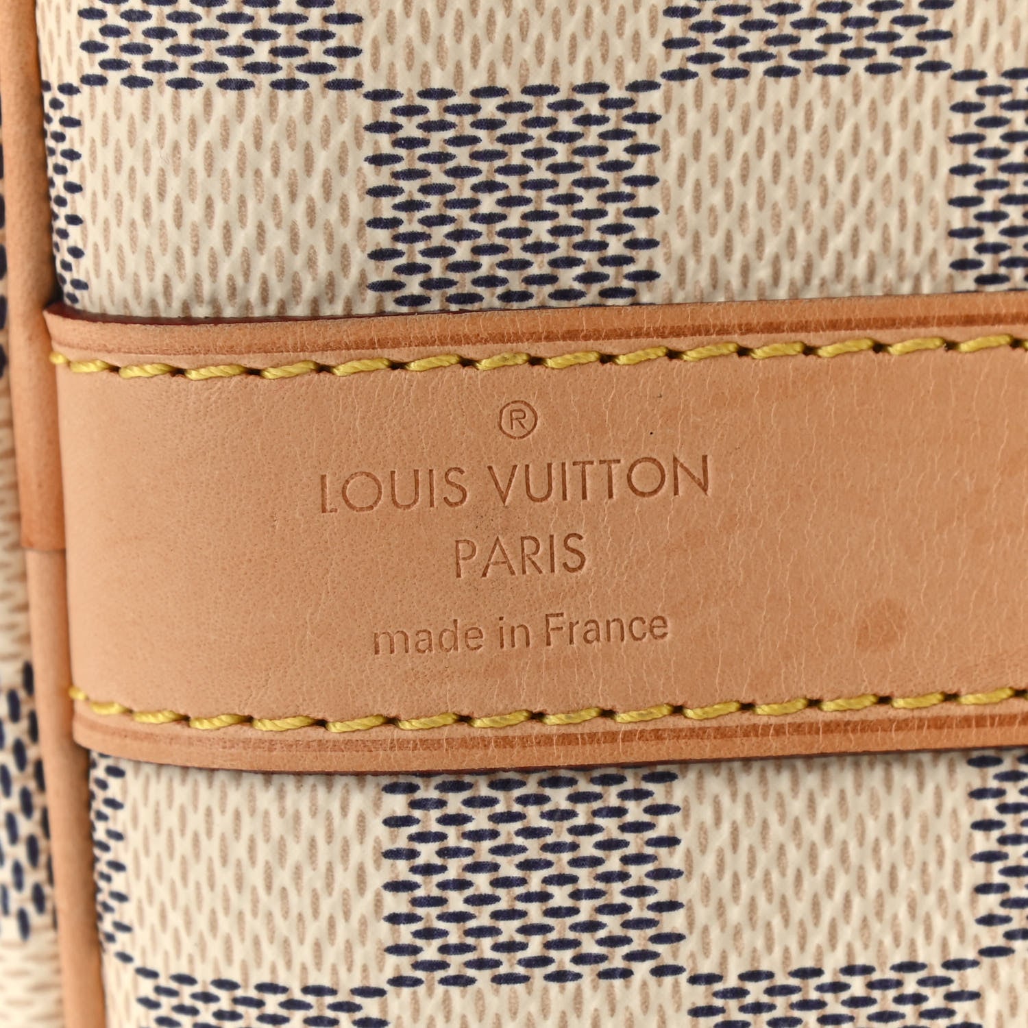 Louis Vuitton Damier Azur Keepall Bandouliere 45 6 of 12