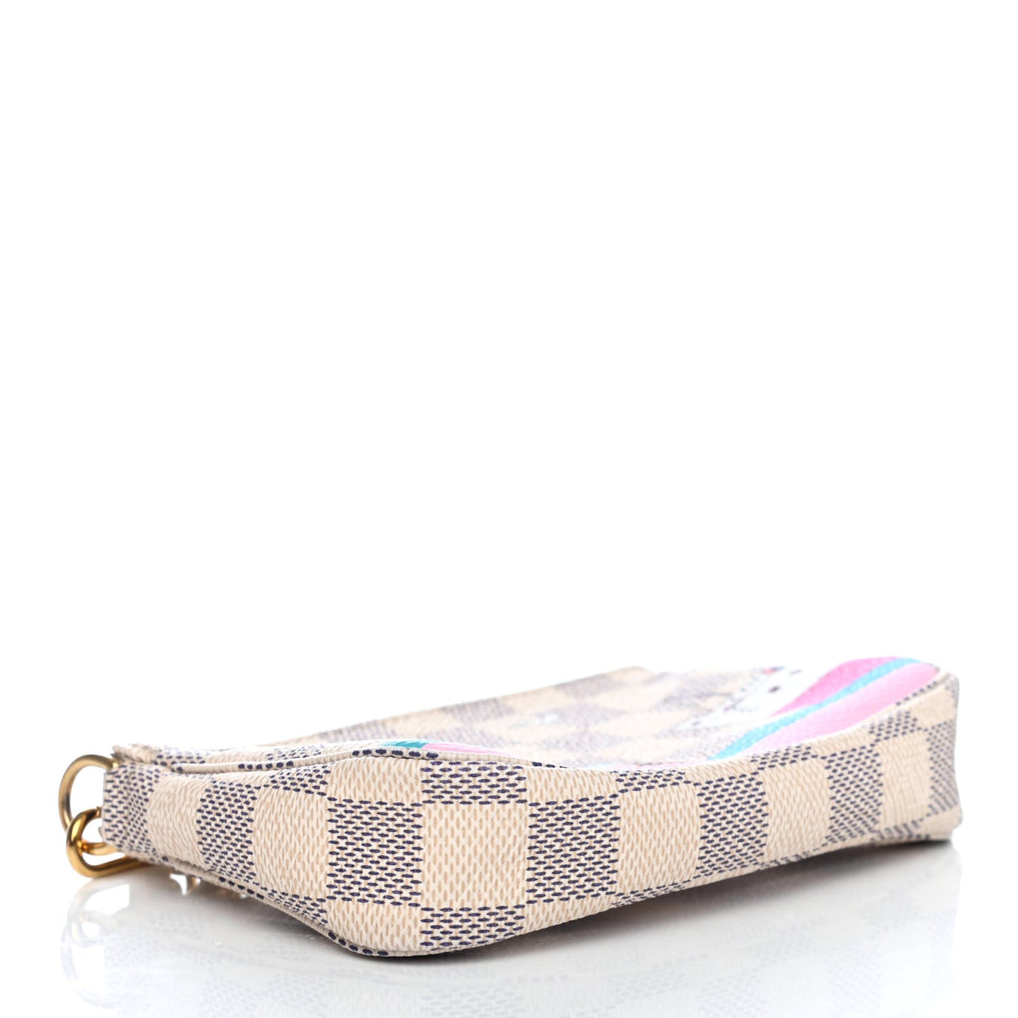 Damier Azur 2016 Christmas Animation Mini Pochette Accessories