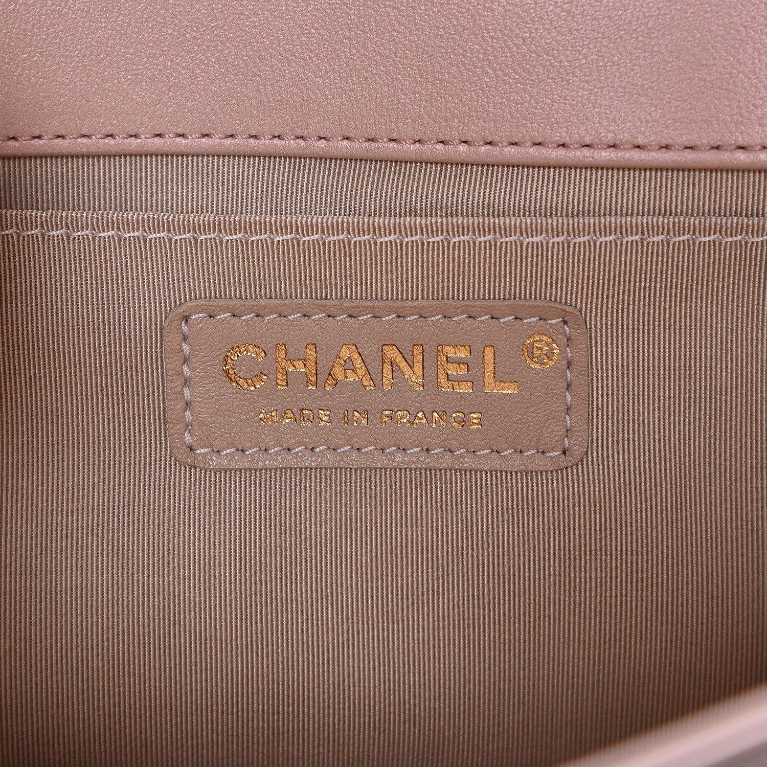 Chanel Patent Calfskin Quilted Medium Boy Flap Light Pink 11 of 15