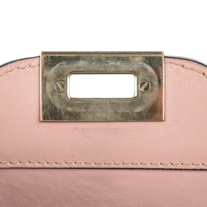 Valentino Garavani Vitello Small Rockstud Double Handle Tote Pink 10 of 10
