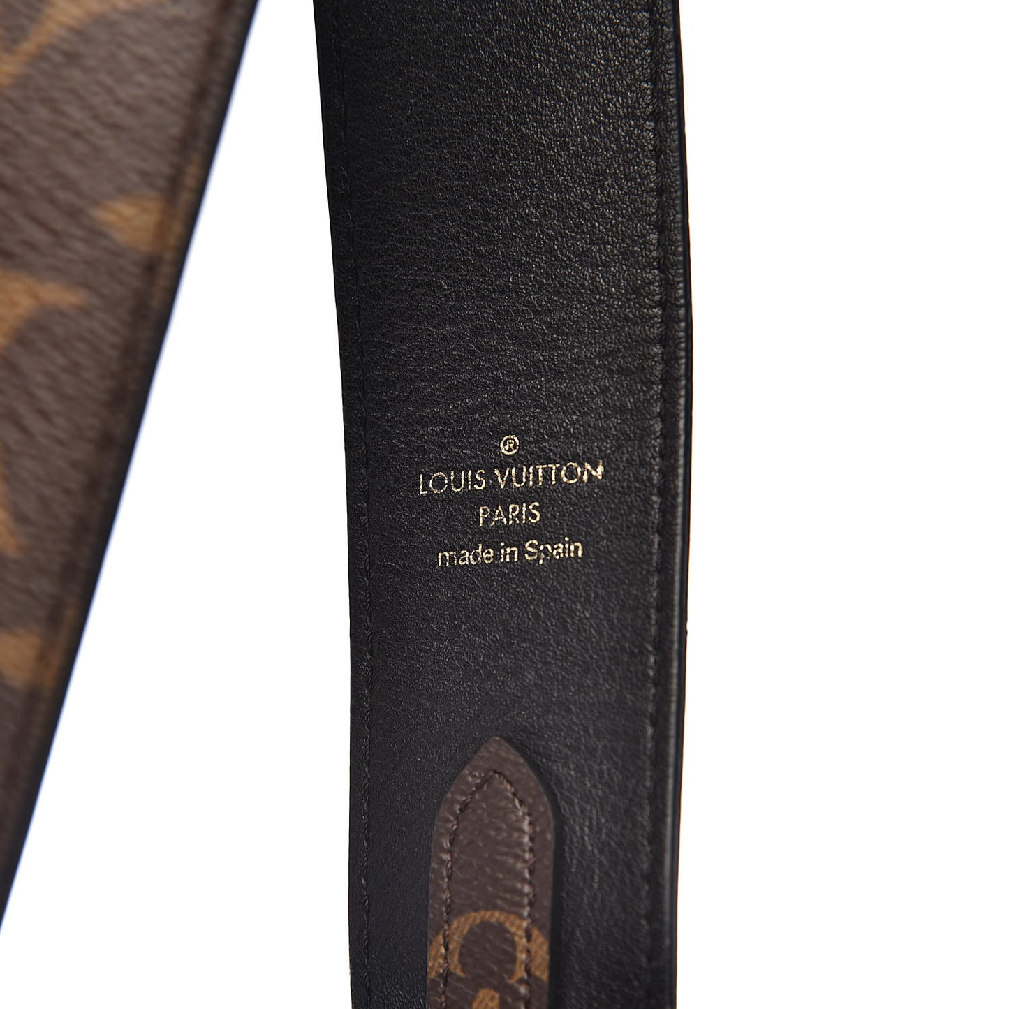 Monogram Bandouliere Shoulder Strap Black