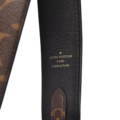 Louis Vuitton Monogram Bandouliere Shoulder Strap Black 3 of 4