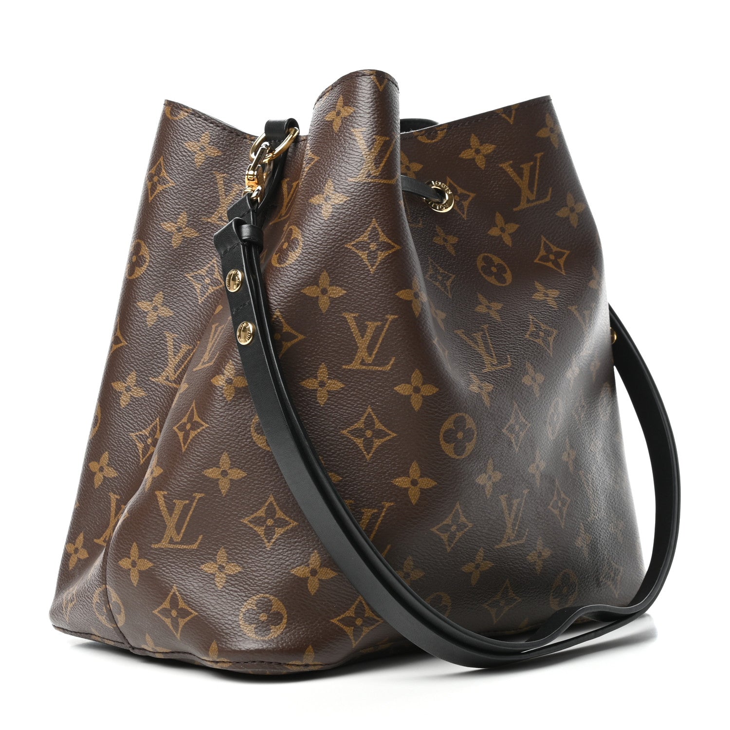 Louis Vuitton Monogram Neonoe MM Black 3 of 8