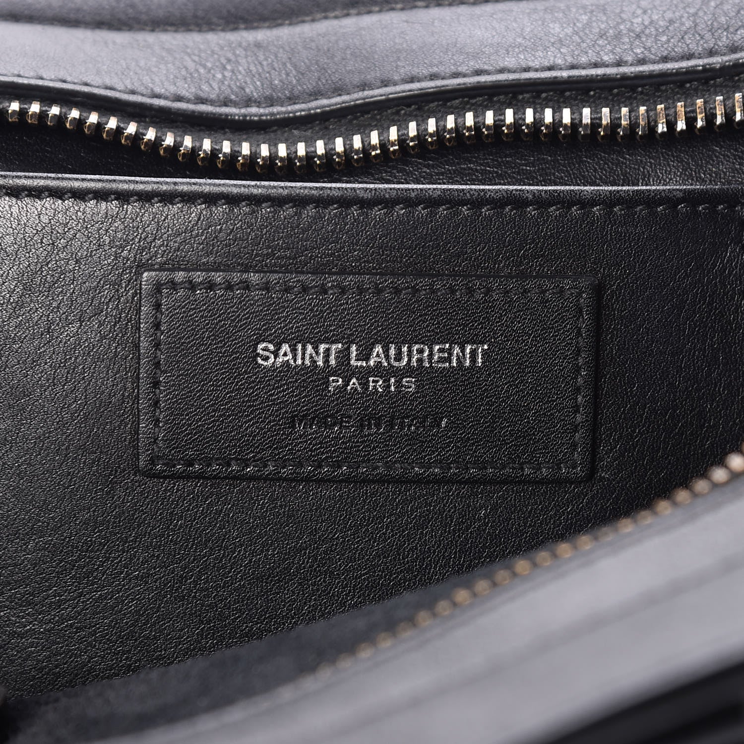 Saint Laurent Smooth Calfskin Small Monogram Cabas Black 6 of 14