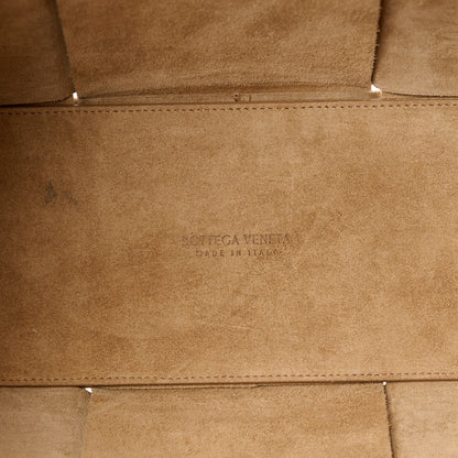 Bottega Veneta Suede Maxi Intrecciato Small Arco Tote Brown 7 of 14