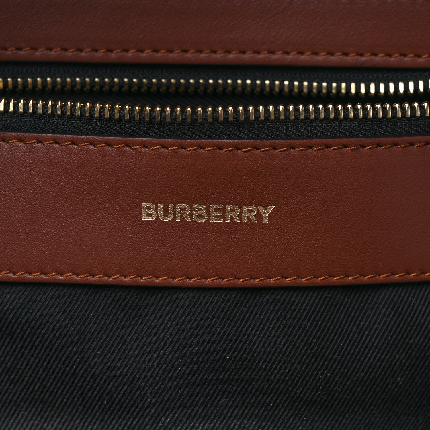 Burberry E-Canvas Monogram Rocco Backpack Bridle Brown 6 of 13