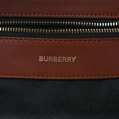 Burberry E-Canvas Monogram Rocco Backpack Bridle Brown 6 of 13