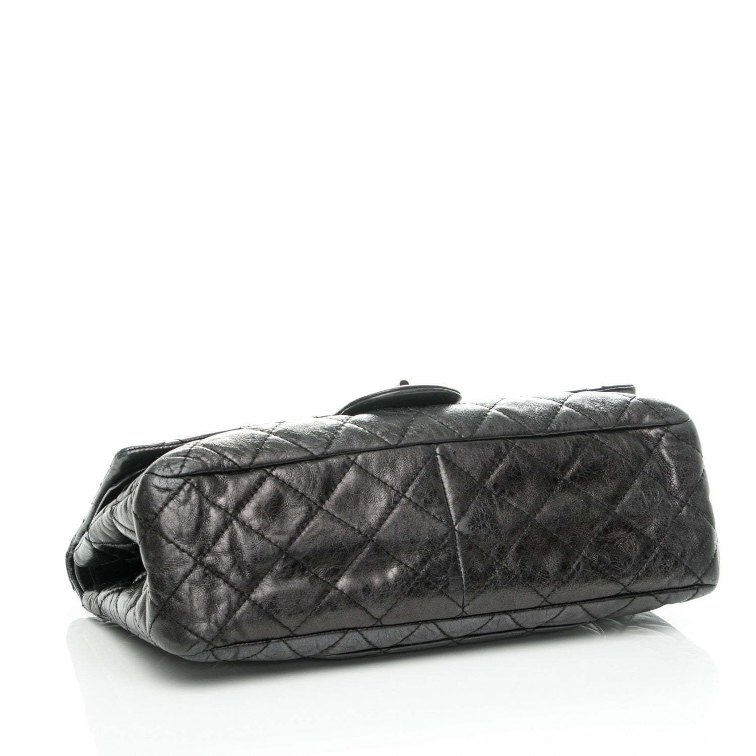 Chanel Aged Calfskin Quilted 2.55 Reissue 227 Flap Black 4 of 10