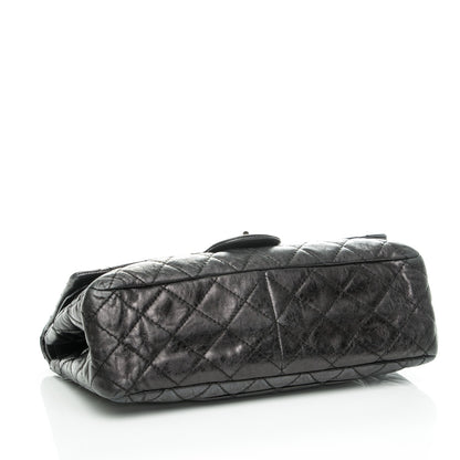 Chanel Aged Calfskin Quilted 2.55 Reissue 227 Flap Black 4 of 10