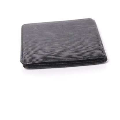 Louis Vuitton Epi 6 Card Billfold Wallet Black 11 of 11