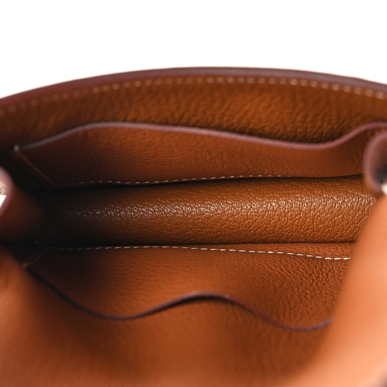 Hermes Evercolor Constance Slim Wallet Gold 6 of 10