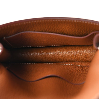 Hermes Evercolor Constance Slim Wallet Gold 6 of 10