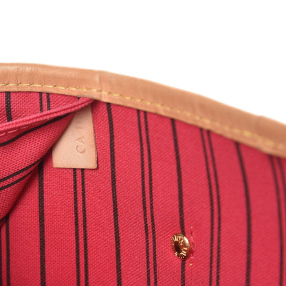 Louis Vuitton Monogram Bay Neverfull MM Rose Ballerine Poppy 7 of 13