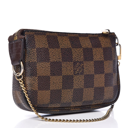 Louis Vuitton Damier Ebene Mini Pochette Accessories 3 of 18